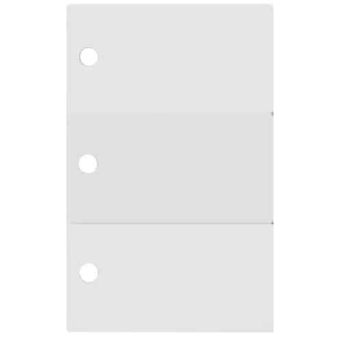 [4152038] Бели PVC карти 3 в 1, ключодържател