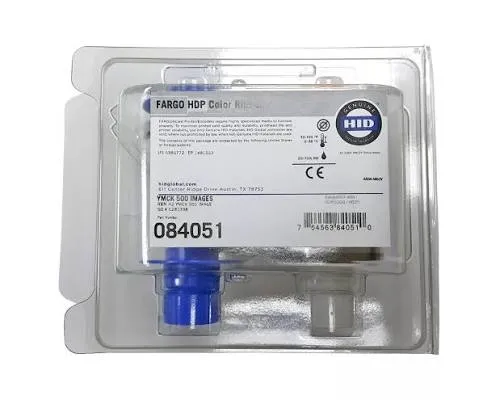 YMCK color ribbon for Fargo printers -84051