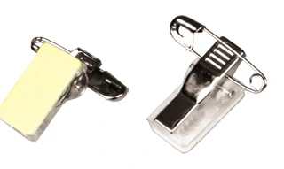 [4156771] Self-adhesive pin/clip combo