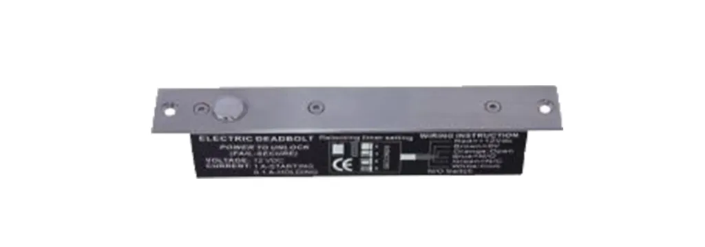 Fail Safe Electric Bolt With Magnetic Feature and Timer - Slim Type