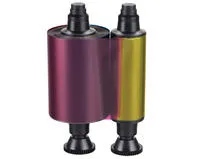 Color Ribbon YMCKO for Evolis Pebble&Dualys  printers