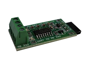 RS232 to UART converter with 5V DC